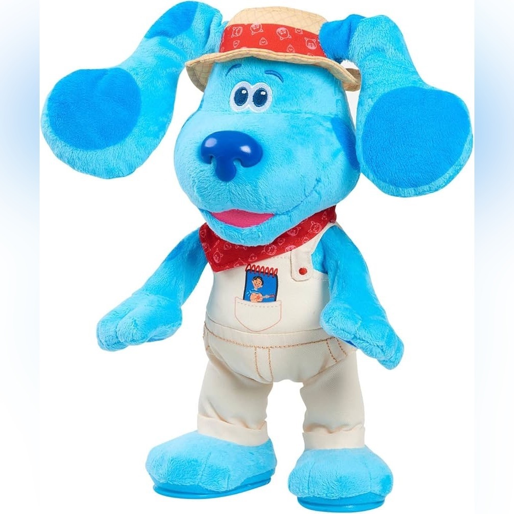 Blue's Clues and You! Bingo Blue Plush Stuffed Animal with Sounds and Movement - Picture 3 of 11